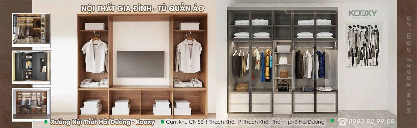 Nội thất Tủ Quần Áo Hải Dương