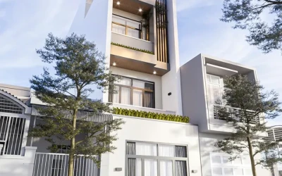 Thiết kế nhà phố đẹp Hải Dương